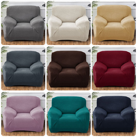 Wholesale thickened fleece knitted stretch sofa cover sofa cover all-inclusive single double triple sofa cushion towel universal