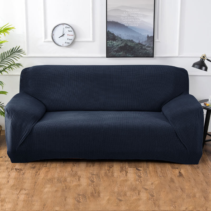Wholesale thickened fleece knitted stretch sofa cover sofa cover all-inclusive single double triple sofa cushion towel universal