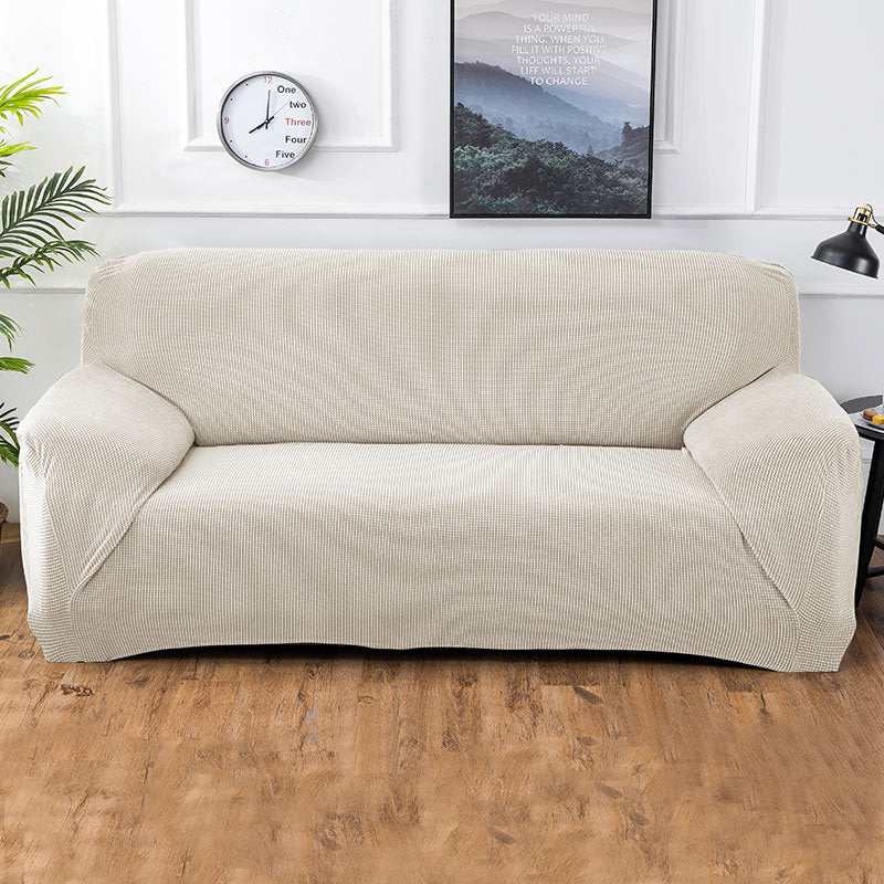 Wholesale thickened fleece knitted stretch sofa cover sofa cover all-inclusive single double triple sofa cushion towel universal