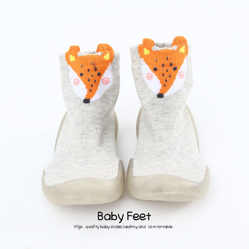 ins new baby shoes spring three-dimensional cartoon socks toddler shoes Korean boys and girls breathable non-slip socks shoes