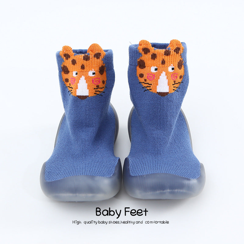 ins new baby shoes spring three-dimensional cartoon socks toddler shoes Korean boys and girls breathable non-slip socks shoes