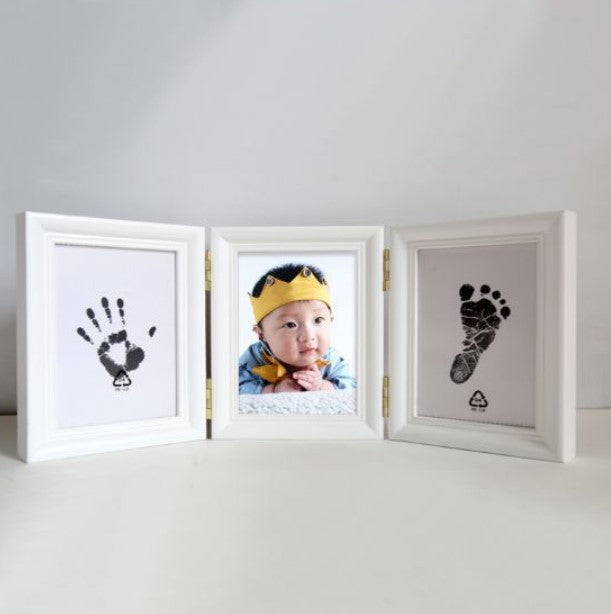 Newborn hand and foot print mud hand and foot print child baby hand print mud baby birthday gift souvenir