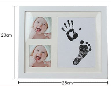 Newborn hand and foot print mud hand and foot print child baby hand print mud baby birthday gift souvenir