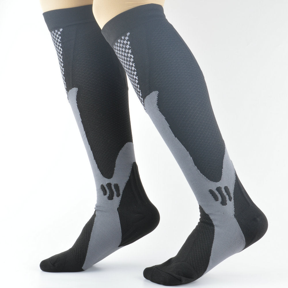 Brothock Compression Socks Nylon Medical Nursing Stockings Specializes Outdoor Cycling Fast-drying Breathable Adult Sports Socks
