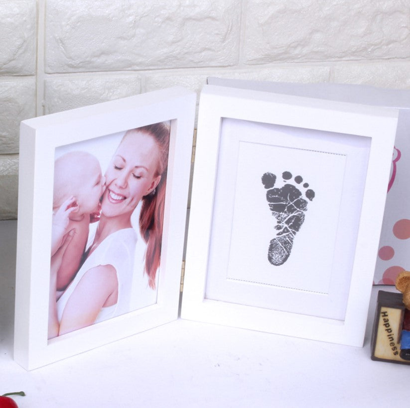 Newborn hand and foot print mud hand and foot print child baby hand print mud baby birthday gift souvenir