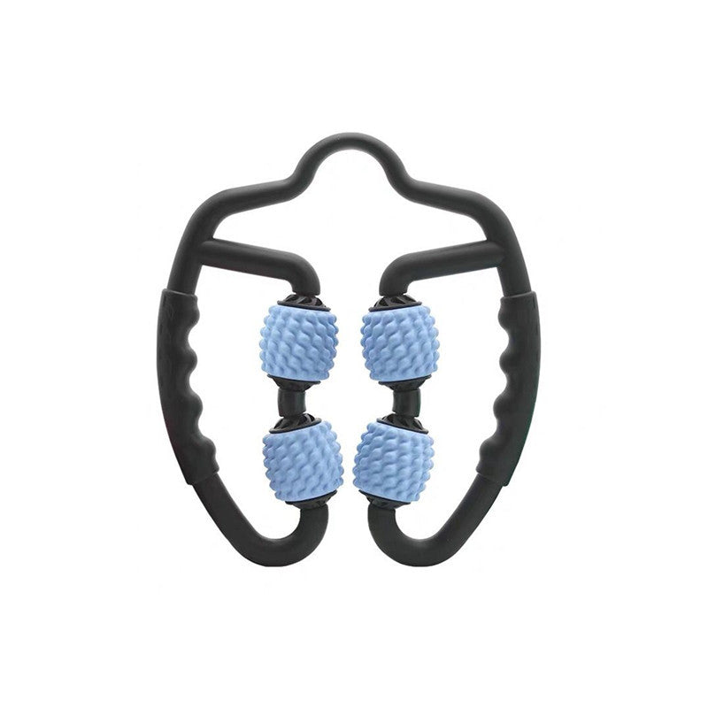 Muscle relaxation yoga massage stick stovepipe device leg clamp massager