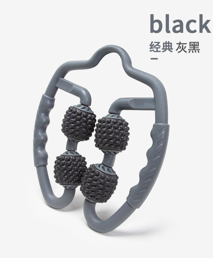 Muscle relaxation yoga massage stick stovepipe device leg clamp massager