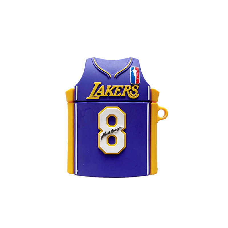 Tide brand Kobe signature jersey Apple airpods1 generation protective cover airpods2 generation earphone cover creative application