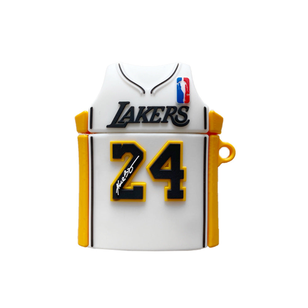 Tide brand Kobe signature jersey Apple airpods1 generation protective cover airpods2 generation earphone cover creative application