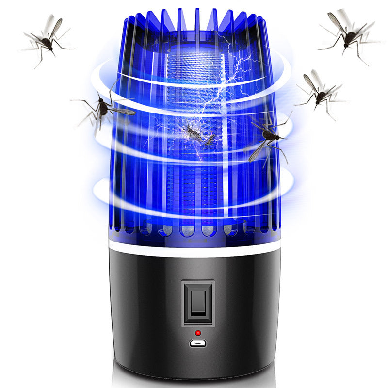 Factory direct sales 2020 new in-line USB electric shock mosquito lamp indoor LED mosquito killer mosquito lamp cross-border