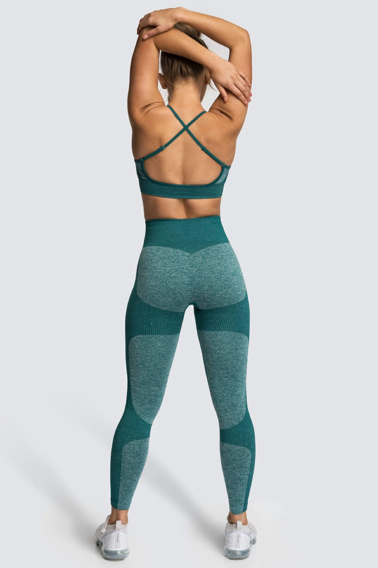 Cross-border European and American quick-drying fitness sports bra beautiful back sexy sports underwear seamless yoga vest female bar