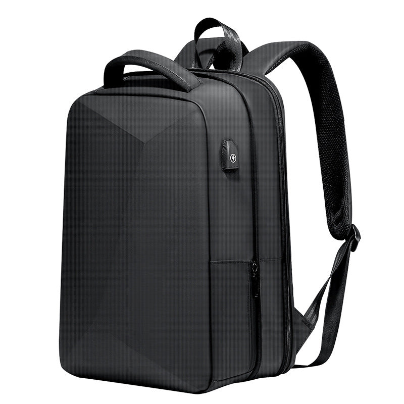 Men's business commuter backpack password lock anti-theft student computer school bag leisure backpack fashion personality trendy bag