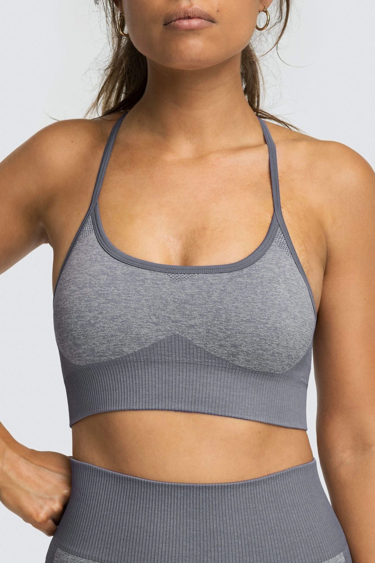 Cross-border European and American quick-drying fitness sports bra beautiful back sexy sports underwear seamless yoga vest female bar