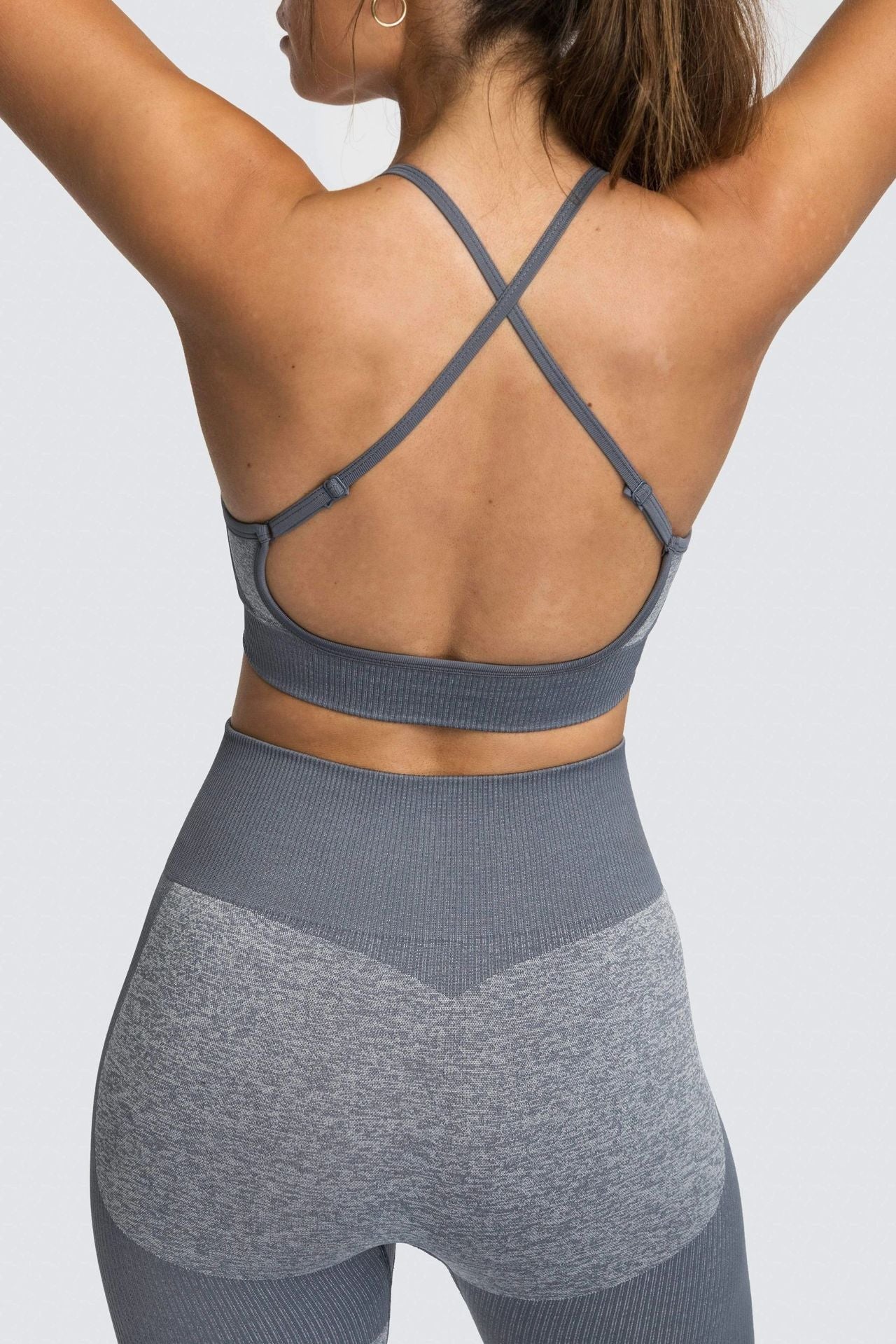 Cross-border European and American quick-drying fitness sports bra beautiful back sexy sports underwear seamless yoga vest female bar