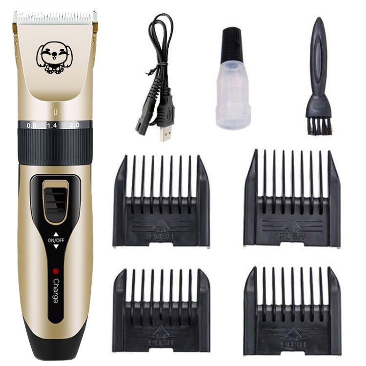 Dog shaver pet electric clipper dog hair clipper cat teddy shaving foot hair machine large dog electric clipper electric