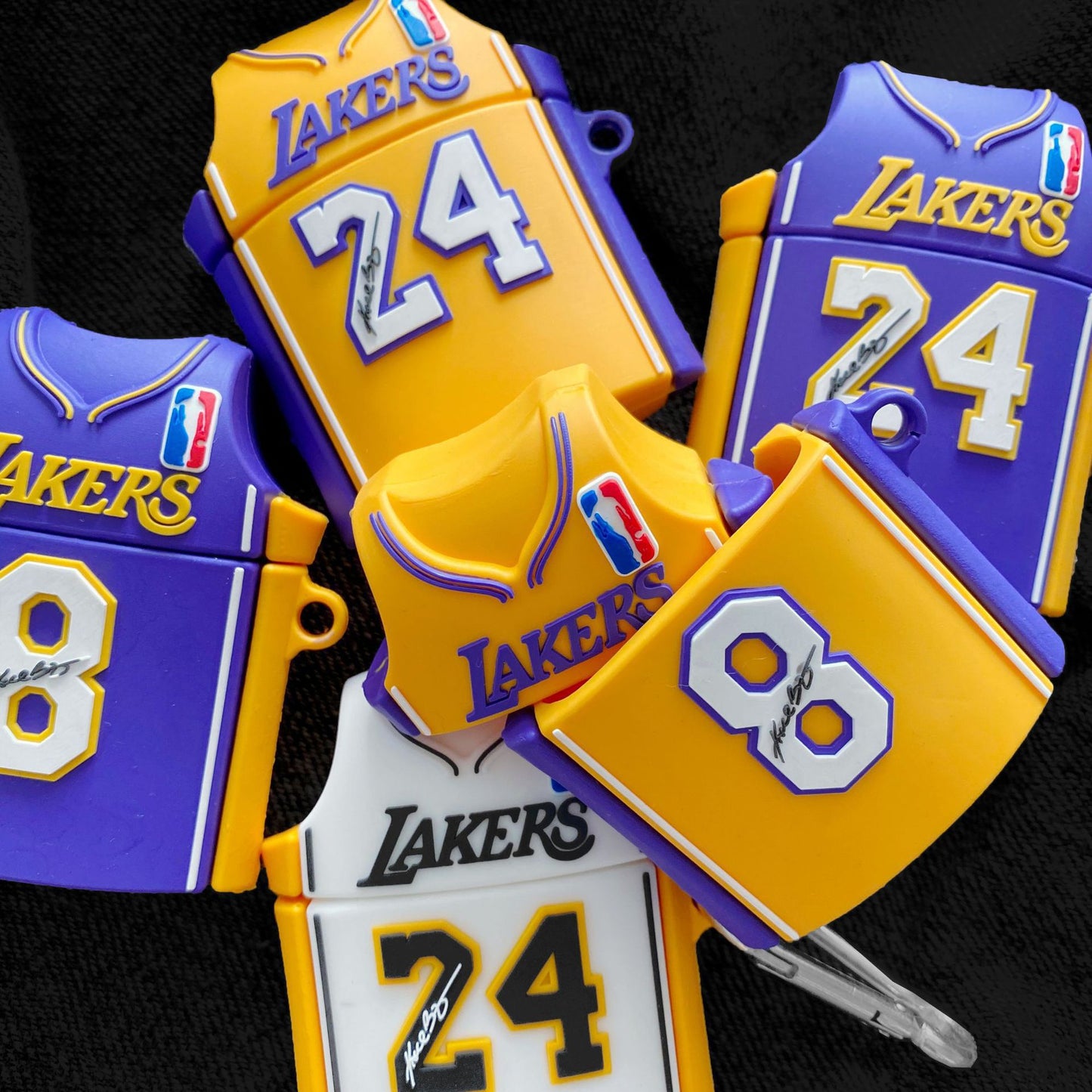 Tide brand Kobe signature jersey Apple airpods1 generation protective cover airpods2 generation earphone cover creative application