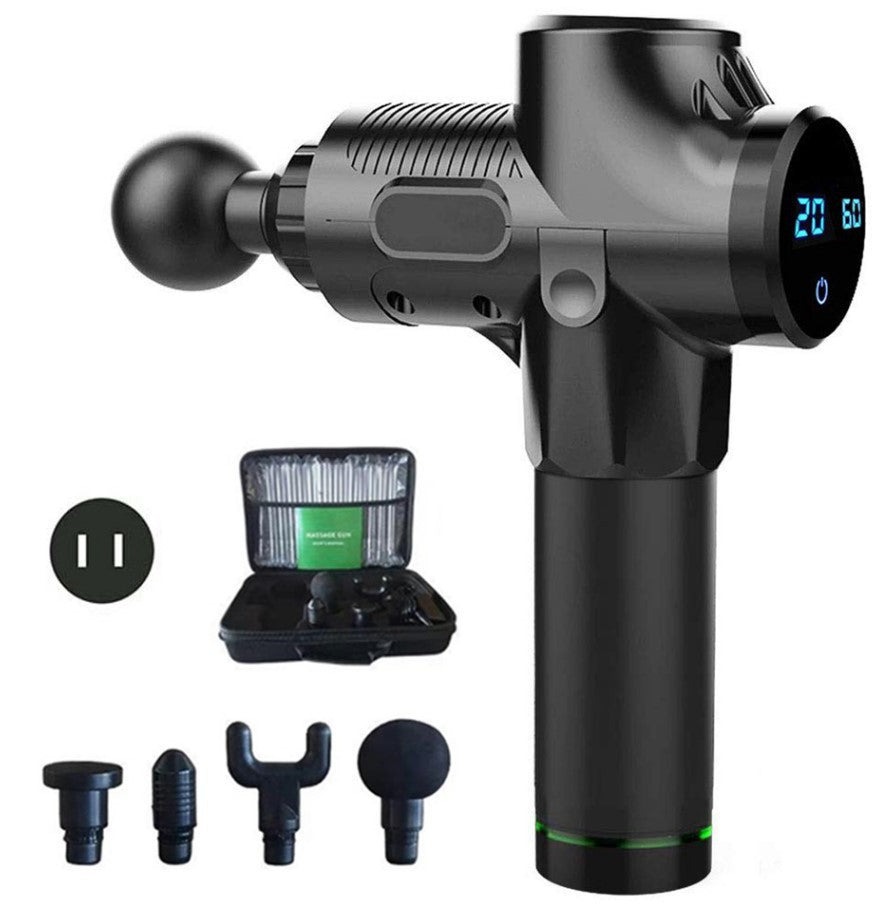 Factory direct fascia gun cross-border wholesale massage gun OEM custom muscle relaxation fitness massage equipment