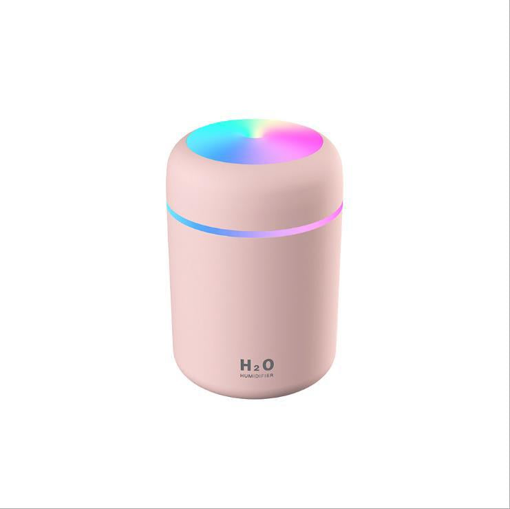 Creative colorful cup air humidifier home car portable USB mute color light cup humidifier custom gift