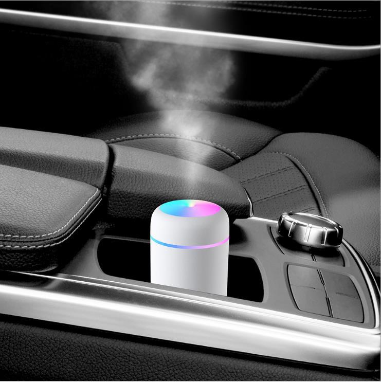 Creative colorful cup air humidifier home car portable USB mute color light cup humidifier custom gift