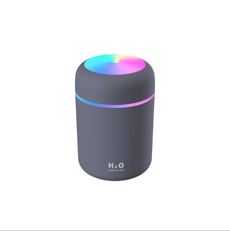 Creative colorful cup air humidifier home car portable USB mute color light cup humidifier custom gift