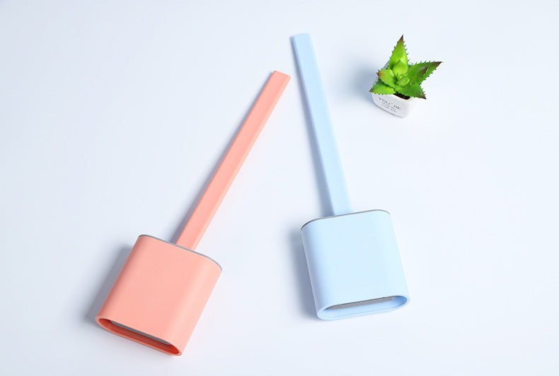 Muxi life bathroom cleaning brush, daily necessities brush, silicone creative new style no dead end toilet brush