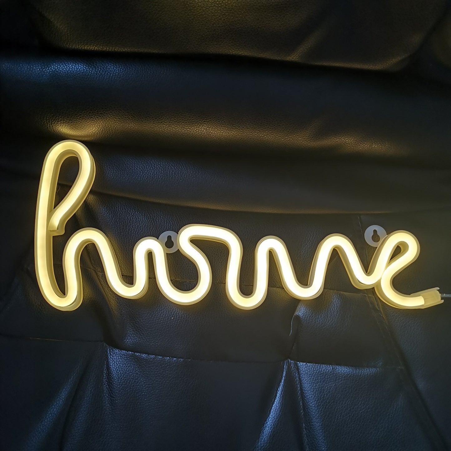 Amazon cross-border explosion of LED neon lights with lightning love shape lights Christmas bar decoration lights