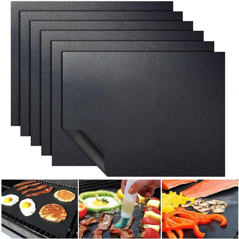 High temperature resistant BBQ barbecue mat outdoor barbecue tool