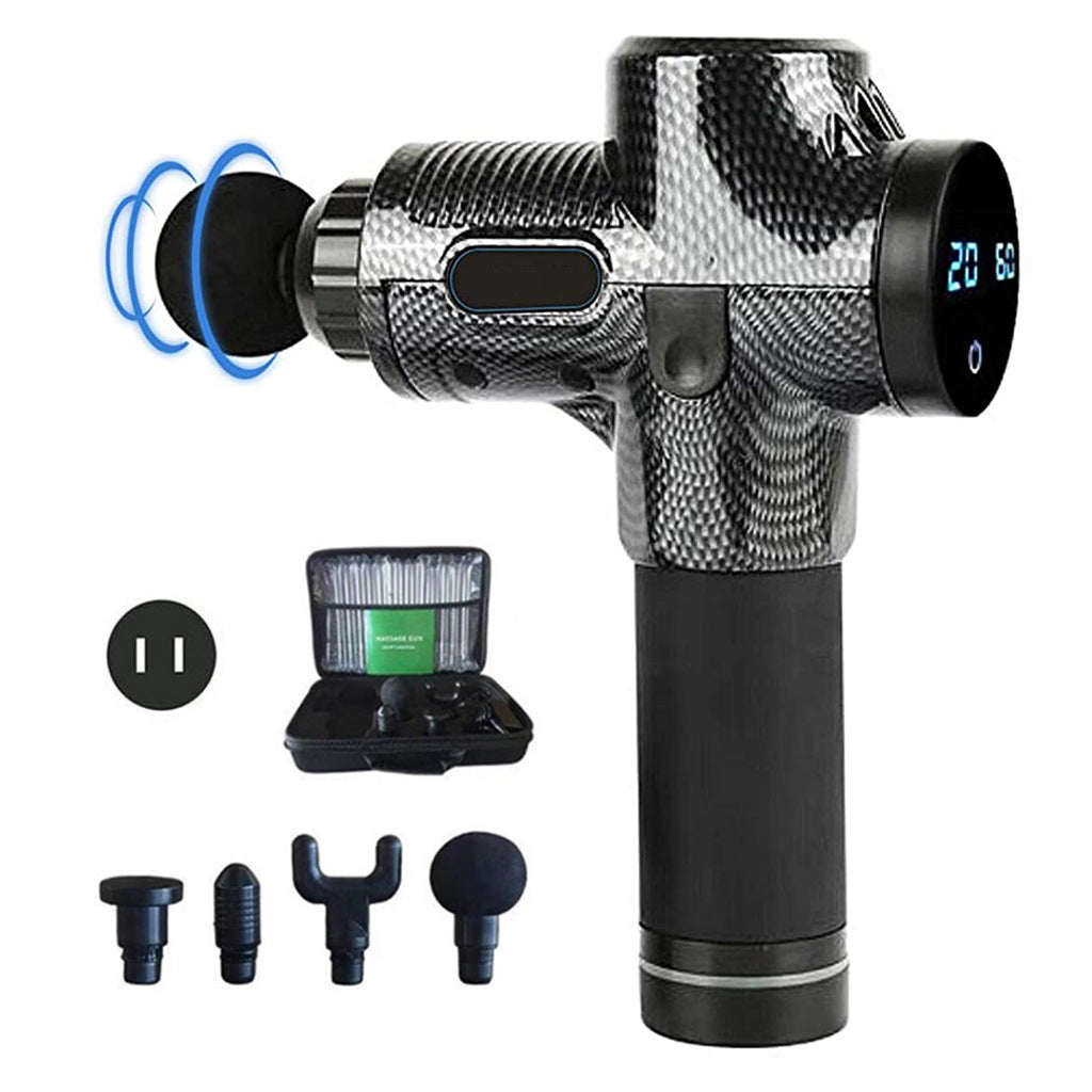 Factory direct fascia gun cross-border wholesale massage gun OEM custom muscle relaxation fitness massage equipment