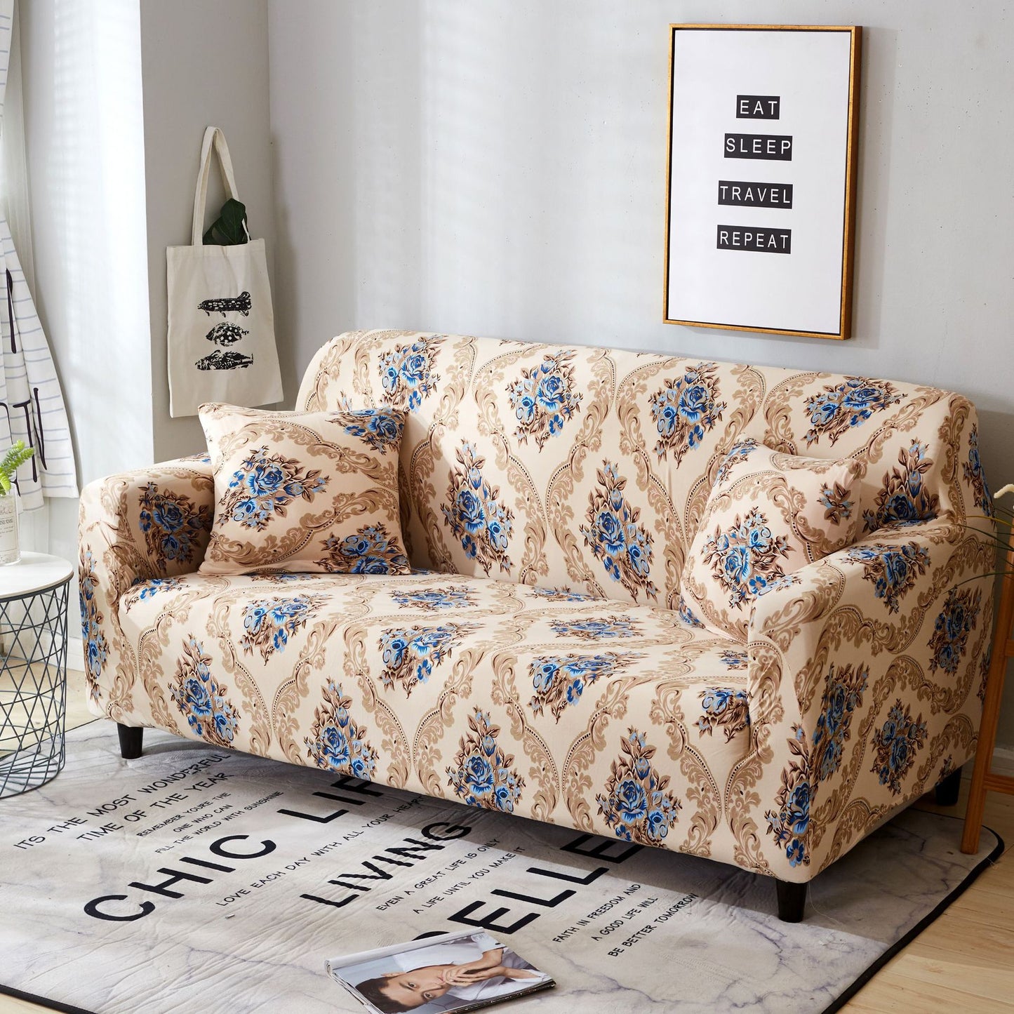 Cross-border elastic non-slip sofa cover all-inclusive universal combination fabric sofa towel sofa cushion fabric full sofa cover