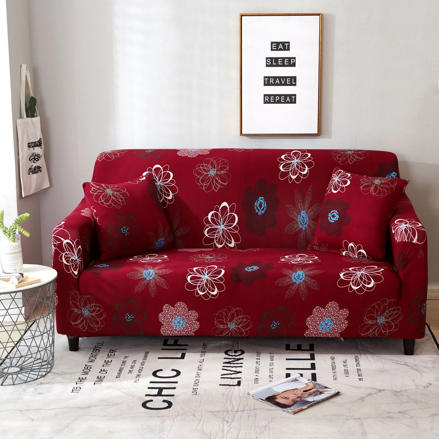 Cross-border elastic non-slip sofa cover all-inclusive universal combination fabric sofa towel sofa cushion fabric full sofa cover