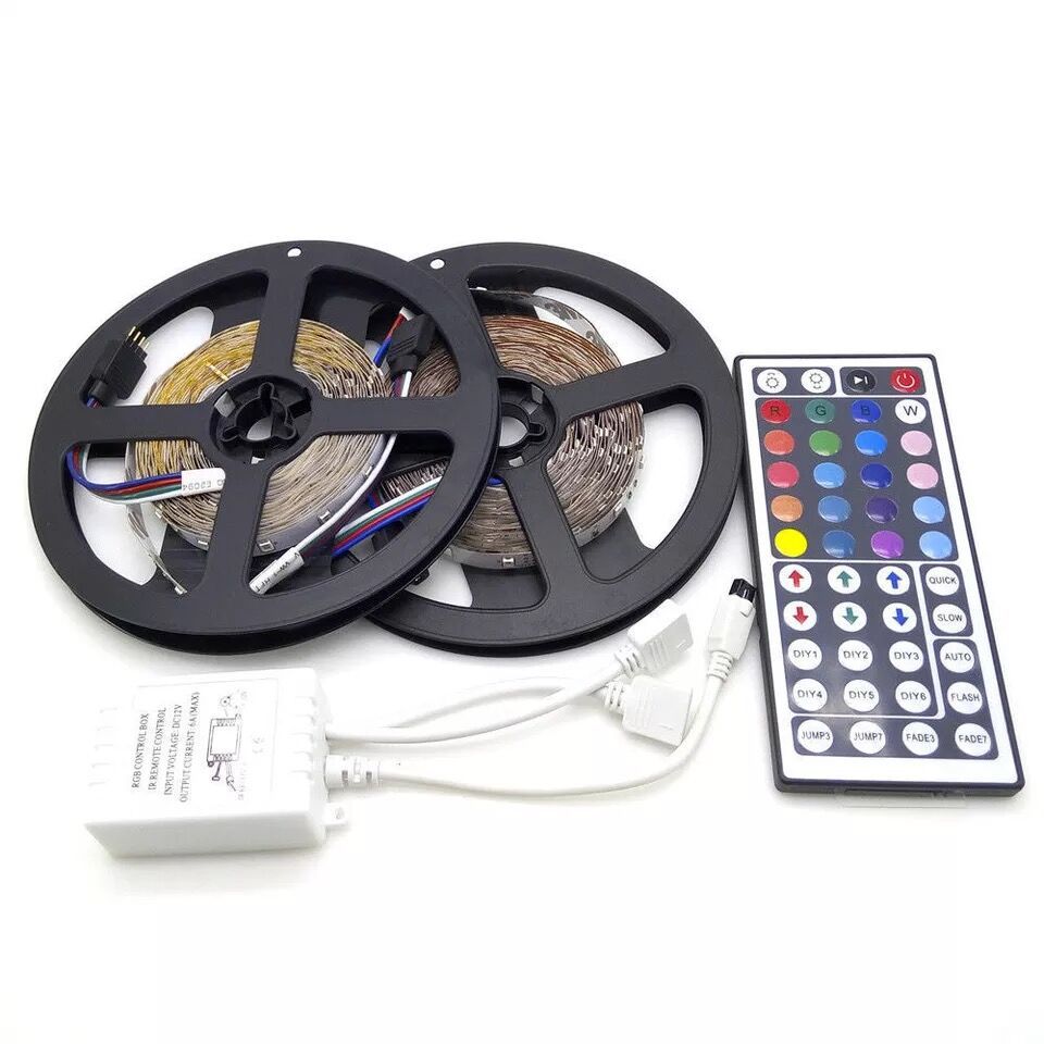 12v2835RGB colorful change light bar led light belt bare board is not waterproof 2A 24 key 44 key light belt set