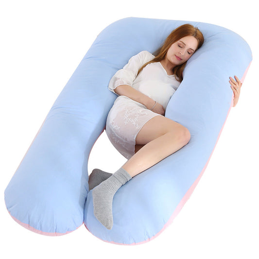 Factory direct sale multifunctional cotton washable cotton removable and washable maternity pillow waist side sleeping pillow Amazon wholesale