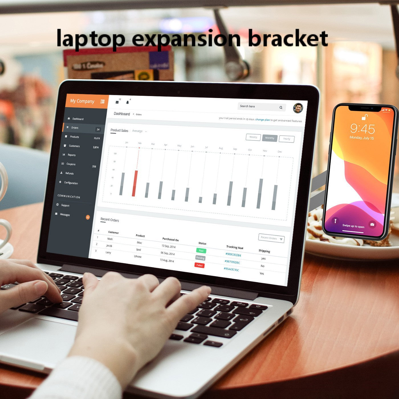 Foreign trade new metal mobile phone folding support frame shrink adjustment mobile phone expansion bracket accessories factory wholesale