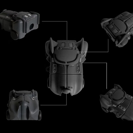 Airpods pro3 protective shell cool Batmobile headset case Apple Bluetooth storage box second generation silicone applicable