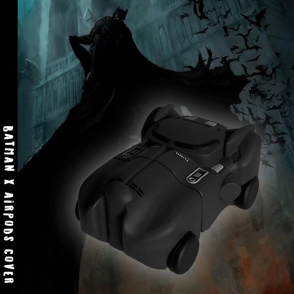 Airpods pro3 protective shell cool Batmobile headset case Apple Bluetooth storage box second generation silicone applicable