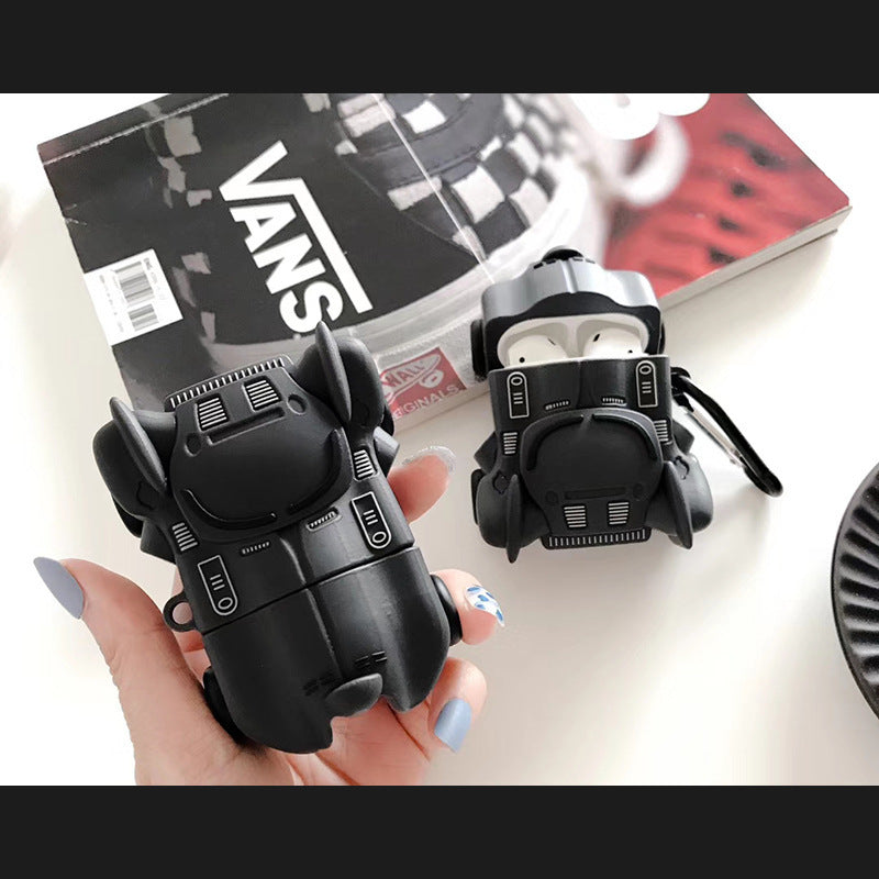 Airpods pro3 protective shell cool Batmobile headset case Apple Bluetooth storage box second generation silicone applicable