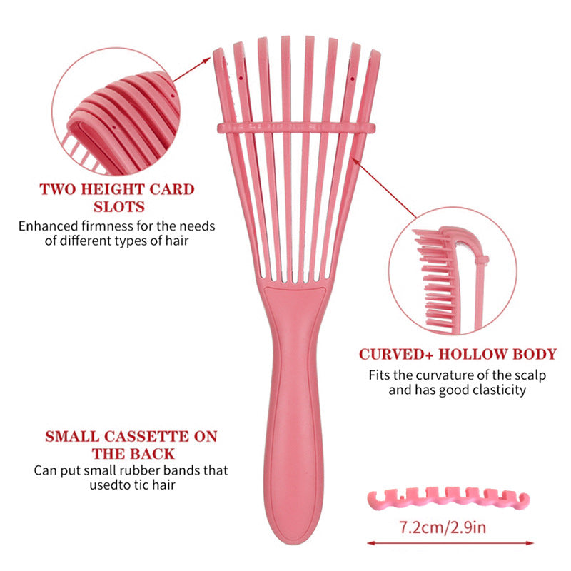 YBLNTEK Detangling Hair Brush Scalp Massage Hair Comb Detangling Brush for Curly Hair Brush Detangler Hairbrush Women Men Salon