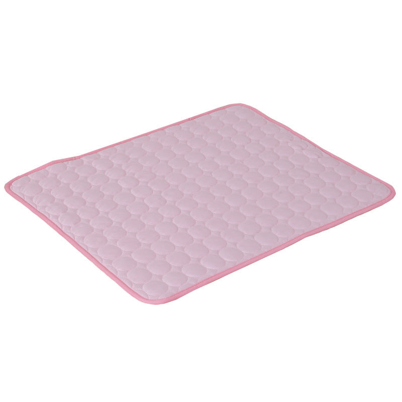 Cross-border new pet supplies wholesale summer mats pet mats ice silk cool pet doghouse cathouse manufacturers