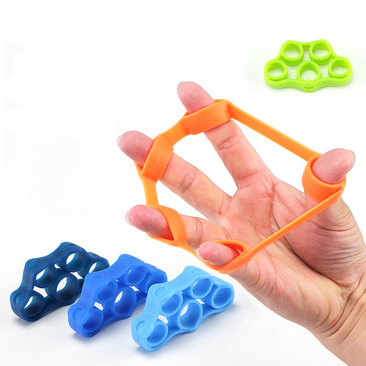New silicone finger rally finger training device five finger rally
