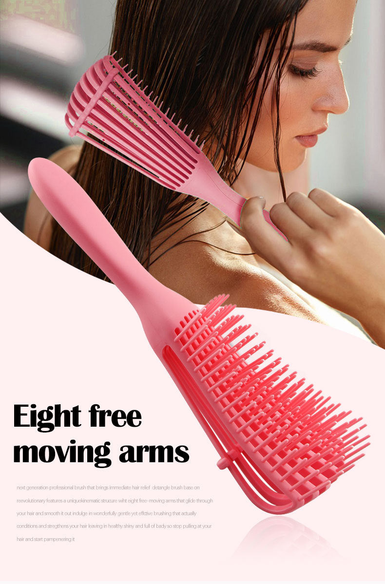 YBLNTEK Detangling Hair Brush Scalp Massage Hair Comb Detangling Brush for Curly Hair Brush Detangler Hairbrush Women Men Salon