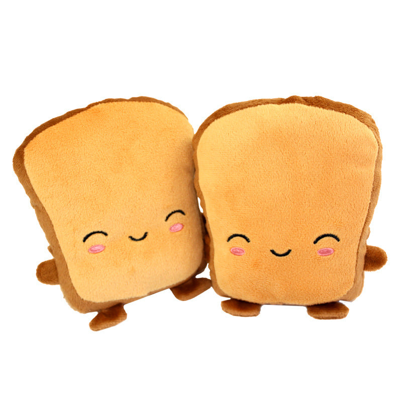 TOUCH, USB heating heating warm gloves Cute bread heating Electric cartoon gloves