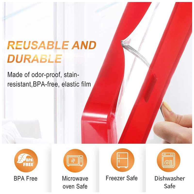 Clever Tray cross-border vacuum fresh-keeping tray Refrigerator fresh-keeping tray Creative Food