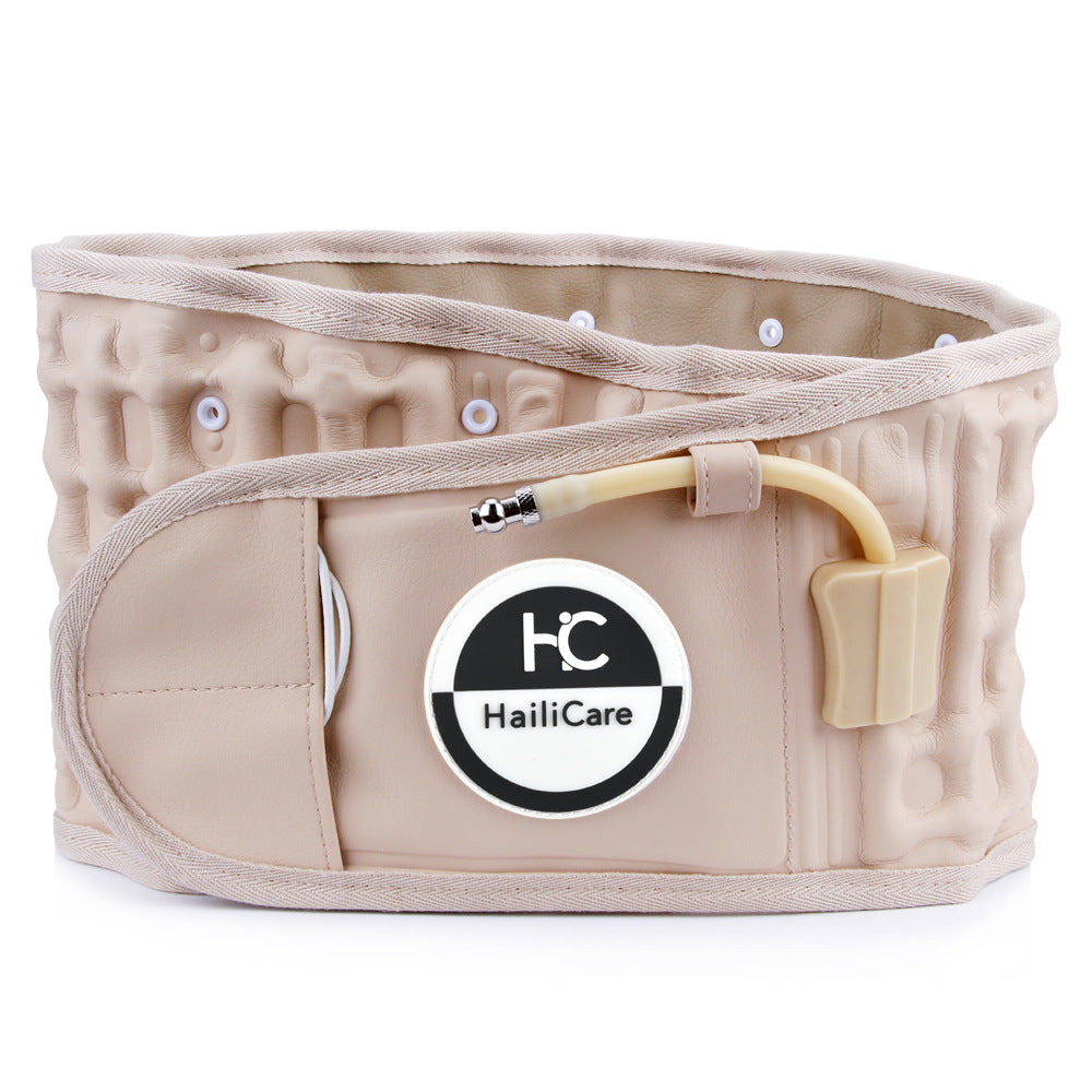 Cross-border explosive product HailiCare inflatable belt lumbar traction device waist medical fixed belt orthosis