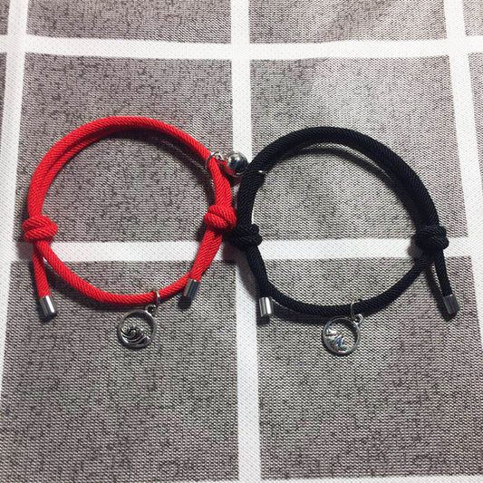 New Alloy Eachother Couple Bracelet
