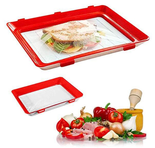 Spot Clver Try creative vacuum preservation tray CREAVE FOD PRESVATION TRY