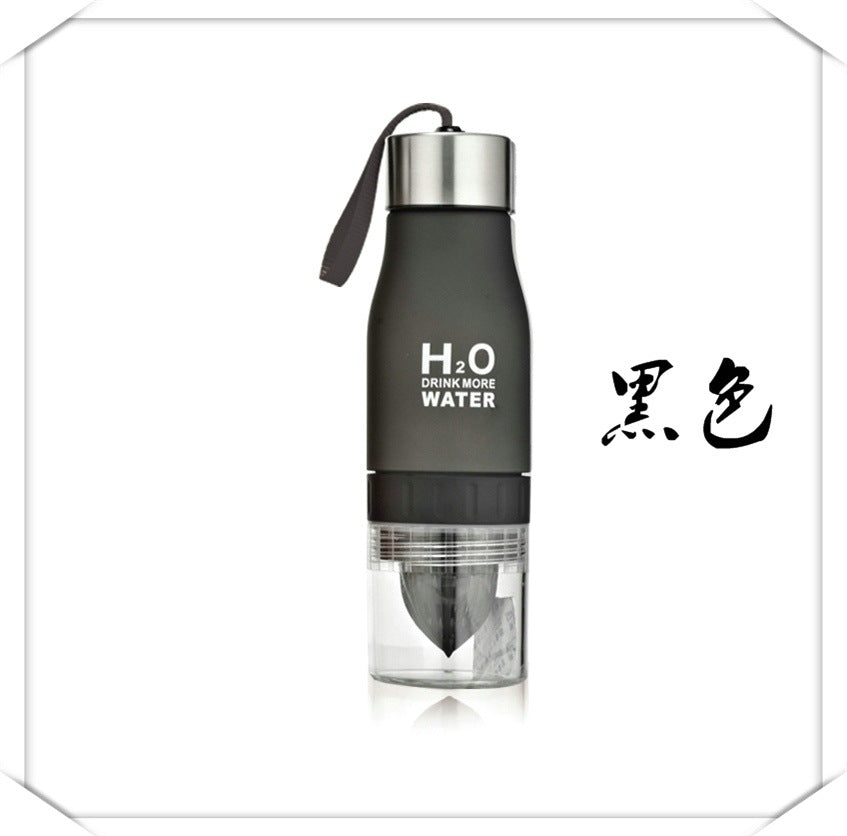 Xmas Gift 650ml Infuser Water Bottle plastic Fruit infusion Kids Drink Outdoor Sports bottle Juice lemon Portable Kettle