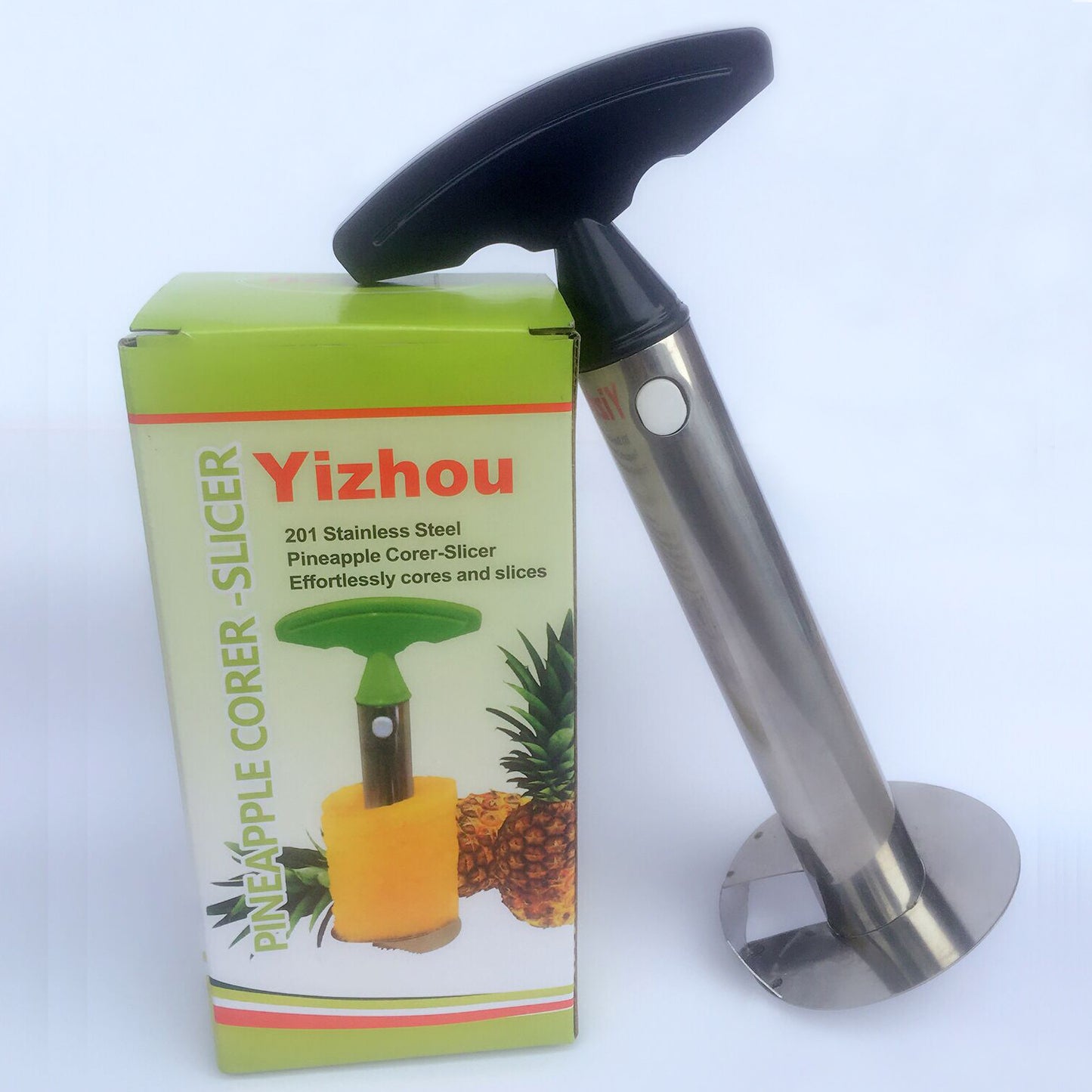 Cross-border explosion models pineapple knife peeling stainless steel multi-function peeling and meat cutting pineapple artifact peeler