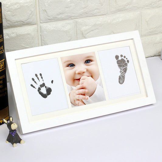 Newborn hand and foot print mud hand and foot print child baby hand print mud baby birthday gift souvenir