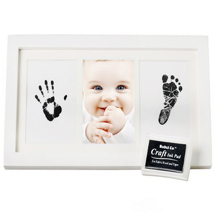 Newborn hand and foot print mud hand and foot print child baby hand print mud baby birthday gift souvenir