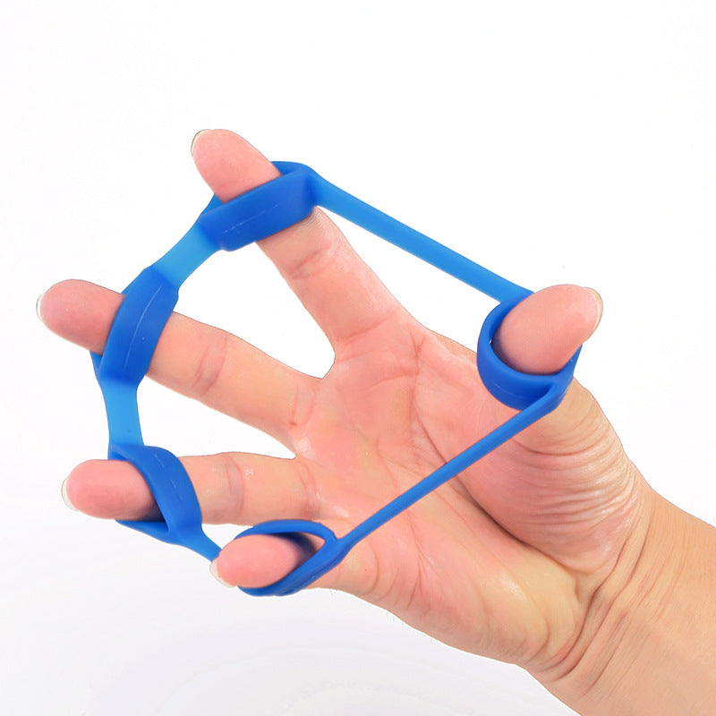 New silicone finger rally finger training device five finger rally
